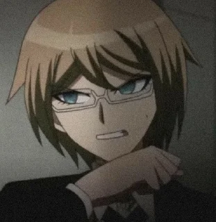 🐚 emoji Byakuya Togami || AnimeStickerPack Telegram sticker 23 of 29