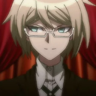 🐚 emoji Byakuya Togami || AnimeStickerPack Telegram sticker 12 of 29
