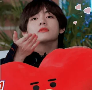 😘 emoji Bts Telegram sticker 17 of 74