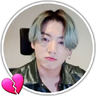 💔 emoji BTS Telegram sticker 5 of 100