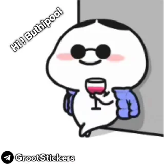 😎 emoji @GrootStickers || 𝗣𝗮𝗰𝗸-27 Telegram sticker 17 of 18