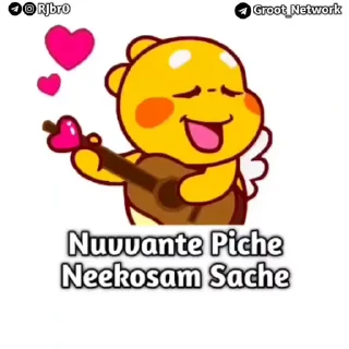 😋 emoji @GrootStickers || 𝗣𝗮𝗰𝗸-27 Telegram sticker 11 of 18