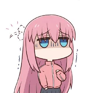 ☃️ emoji Anime Chibi. @Anime_Sticker_noob Telegram sticker 11 of 52
