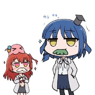 ☃️ emoji Anime Chibi. @Anime_Sticker_noob Telegram sticker 17 of 52