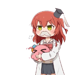 ☃️ emoji Anime Chibi. @Anime_Sticker_noob Telegram sticker 16 of 52