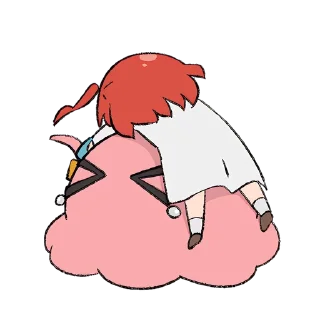 ☃️ emoji Anime Chibi. @Anime_Sticker_noob Telegram sticker 20 of 52