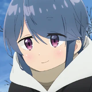 Sticker from Yuru Camp - S3 // @Anime_Sticker_noob