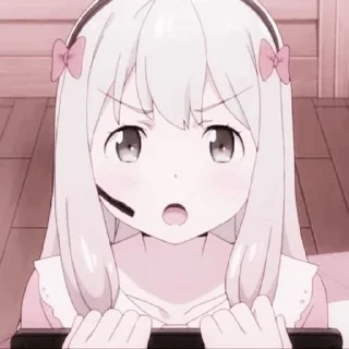 💗 emoji Izumi Sagiri ; @yourtikel Telegram sticker 15 of 30
