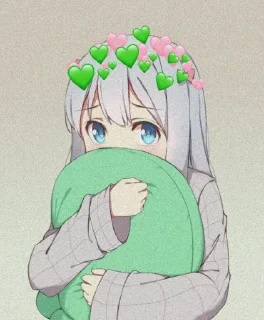 😪 emoji Izumi Sagiri💗 Telegram sticker 16 of 41