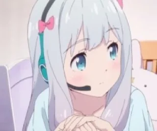 😀 emoji Izumi Sagiri💗 Telegram sticker 6 of 41