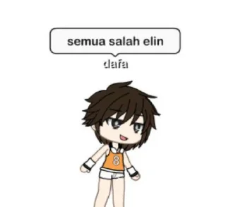 😏 emoji gacha life dafa Telegram sticker 5 of 32