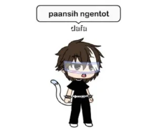 🤣 emoji gacha life dafa Telegram sticker 16 of 32