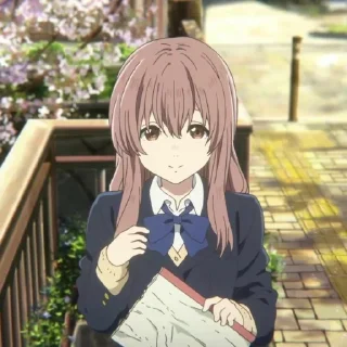 Sticker from shoko nishimiya