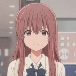 🖤 emoji shoko nishimiya Telegram sticker 8 of 21