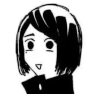 🗯 emoji Shoko Ieiri ҂ @fckmne Telegram sticker 11 of 30