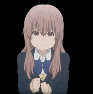 Sticker from shoko nishimiya