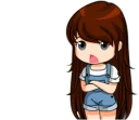 😧 emoji Girl Telegram sticker 20 of 120