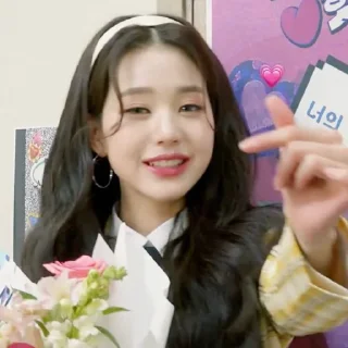 🫰 emoji Wonyoung IVE Telegram sticker 18 of 31