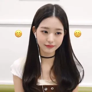 ☺️ emoji Wonyoung IVE Telegram sticker 21 of 31