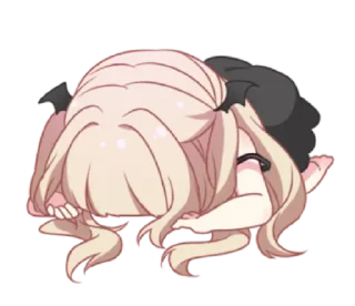 😞 emoji Kanamerika_deathcute @bistic Telegram sticker 20 of 24