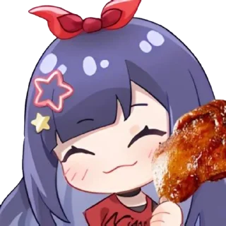 🍗 emoji A-SOUL Telegram sticker 8 of 85