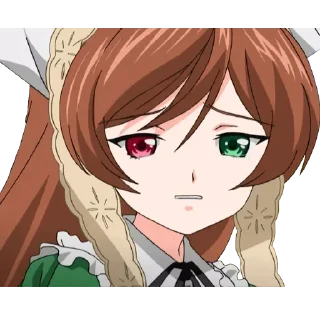 😢 emoji Suiseiseki ➜ @AnimeStickersIndo Telegram sticker 6 of 30