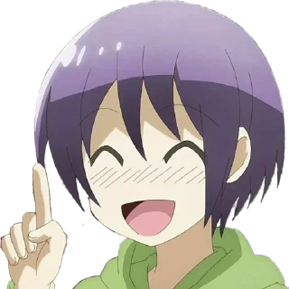 🧬 emoji Tonikaku Kawaii ➜ @AnimeStickersIndo Telegram sticker 14 of 35