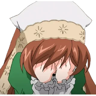 😭 emoji Suiseiseki ➜ @AnimeStickersIndo Telegram sticker 19 of 30