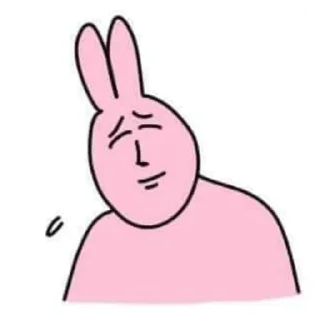 😓 emoji MyFriendRabbitz @urieloriel Telegram sticker 18 of 79