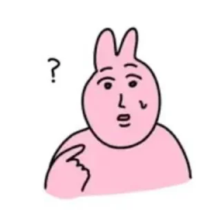 😨 emoji MyFriendRabbitz @urieloriel Telegram sticker 23 of 79