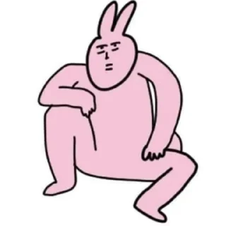 🤨 emoji MyFriendRabbitz @urieloriel Telegram sticker 20 of 79
