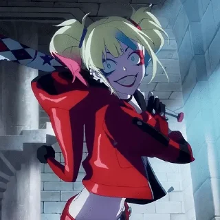 🌟 emoji Harley Quinn by @Butterflybytess Telegram sticker 8 of 53