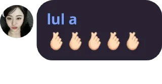 🫰 emoji lulu Telegram sticker 9 of 10