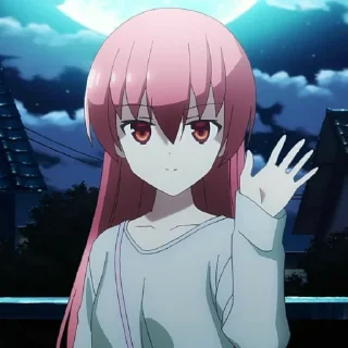👋 emoji tsukasa tonikaku Telegram sticker 6 of 14