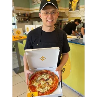 🧑‍🍳 emoji #BinancePizza 🍕 Telegram sticker 15 of 16