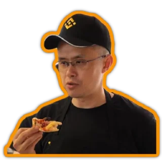 😋 emoji #BinancePizza 🍕 Telegram sticker 11 of 16