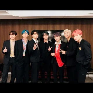 Sticker from BTS OT7