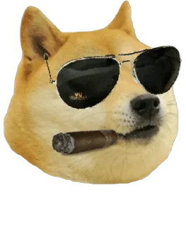 😎 emoji Cheems Doge @Evl_Emperor Telegram sticker 11 of 28