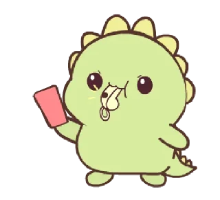 🦕 emoji ꒰ㅅ´ ˘ `꒱ ♡ @ikmut! Telegram sticker 17 of 24