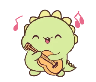 🦕 emoji ꒰ㅅ´ ˘ `꒱ ♡ @ikmut! Telegram sticker 20 of 24