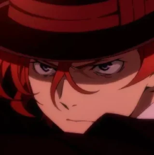 〰 emoji Chuuya Nakahara @Animecouplegallery Telegram sticker 24 of 77