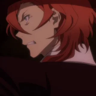 🎩 emoji Chuuya nakahara :: @cylsdiarys Telegram sticker 18 of 30