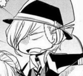 😑 emoji Nakahara Chuuya — @GRAVlTY Telegram sticker 18 of 46
