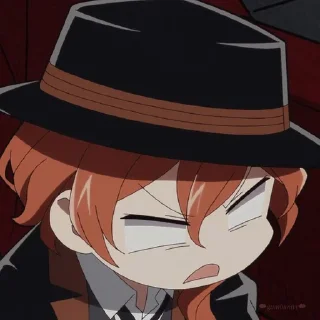 🐕 emoji , , nakahara chuuya Telegram sticker 20 of 67
