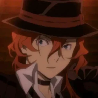 〰 emoji Chuuya Nakahara @Animecouplegallery Telegram sticker 18 of 77