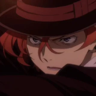 🎩 emoji Chuuya nakahara :: @cylsdiarys Telegram sticker 13 of 30