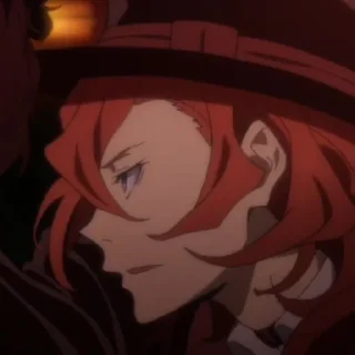 🎩 emoji Chuuya nakahara :: @cylsdiarys Telegram sticker 5 of 30