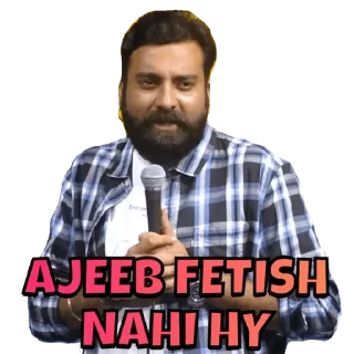 😄 emoji @stickerbags Standup Comedians Pack (@CalsiBot) Telegram sticker 9 of 90