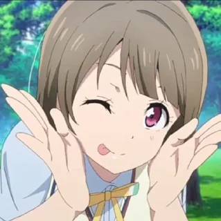 🧚‍♀ emoji 𔘓 kasumi nakasu : @nicoyazawaa Telegram sticker 22 of 52