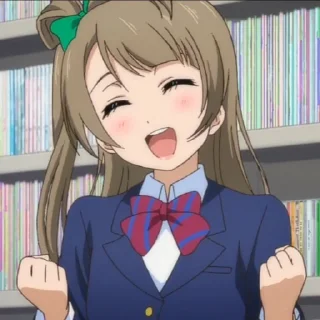 🍰 emoji 𔘓 kotori minami : @nicoyazawaa Telegram sticker 20 of 61